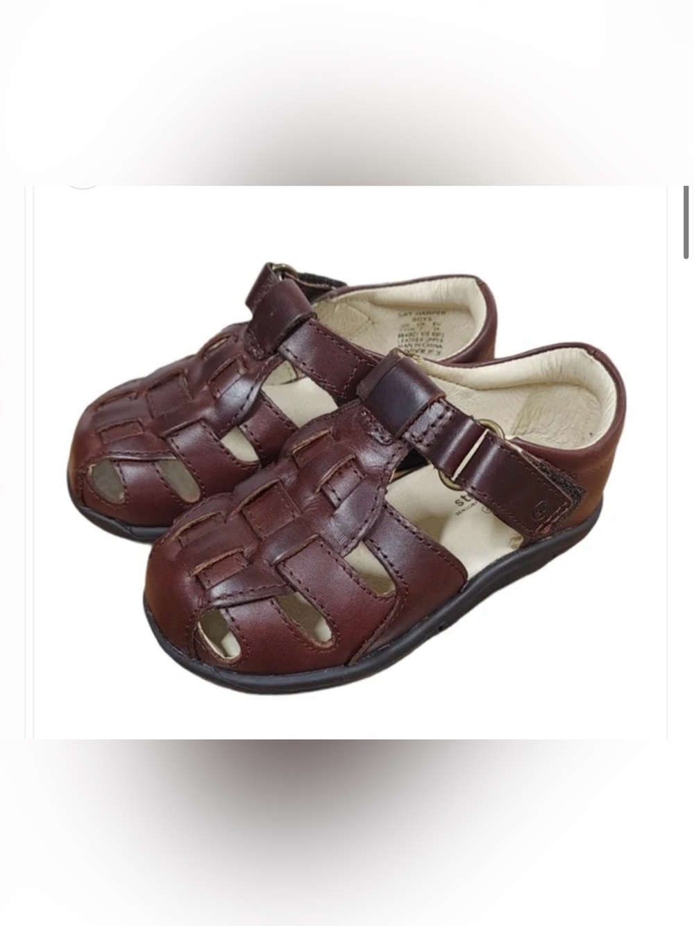 Boys Stride Rite Harper Fisherman Sandals